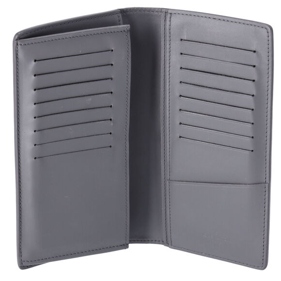 Louis Vuitton Gray Monogram Shadow Portefeuille Brazza M81335 Long Wallet - Picture 4 of 6